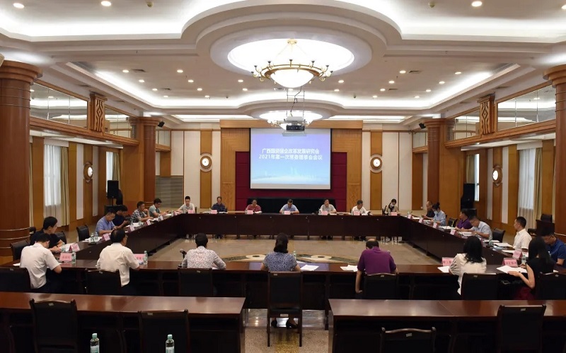 智庫(kù)動(dòng)態(tài)|廣西國(guó)資國(guó)企改革發(fā)展研究會(huì)召開2021年第一次常務(wù)理事會(huì)