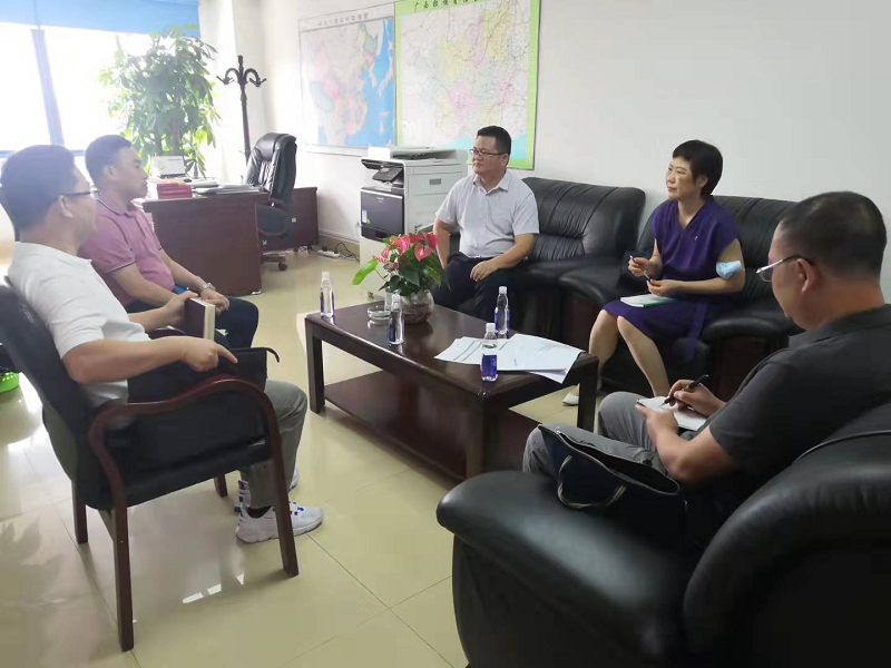 王晨率隊(duì)赴廣西路建工程集團(tuán)開(kāi)展業(yè)務(wù)洽談